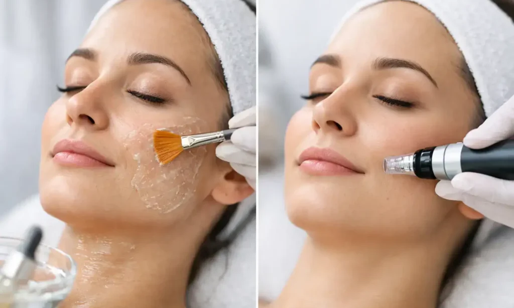 Microneedling or a Chemical Peel? How to Choose the Right Skin Treatment